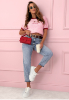 Spodnie jeansowe mom fit Where To Now niebieskie