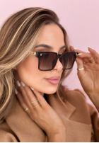 Okulary przeciwsłoneczne Summer Mood złoto-czarne