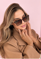 Okulary przeciwsłoneczne Summer Mood złoto-czarne