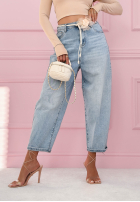 Spodnie jeansowe banana Adds New Life jasnoniebieskie