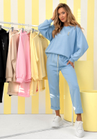 Komplet dresowy bluza i spodnie Better Now żółty