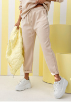 Komplet dresowy bluza i spodnie Better Now żółty