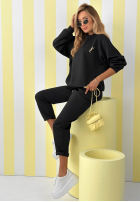 Komplet dresowy bluza i spodnie Better Now żółty