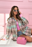 Koszula w kratę Sunny Afternoon błękitna