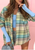 Koszula w kratę Sunny Afternoon żółta