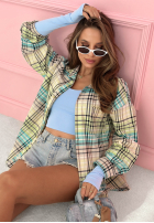 Koszula w kratę Sunny Afternoon żółta