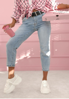 Spodnie jeansowe mom fit Willow Springs jasnoniebieskie