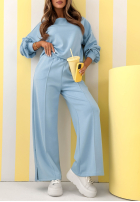 Komplet dresowy Full Of Motivation błękitny