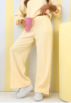 Komplet dresowy Full Of Motivation żółty