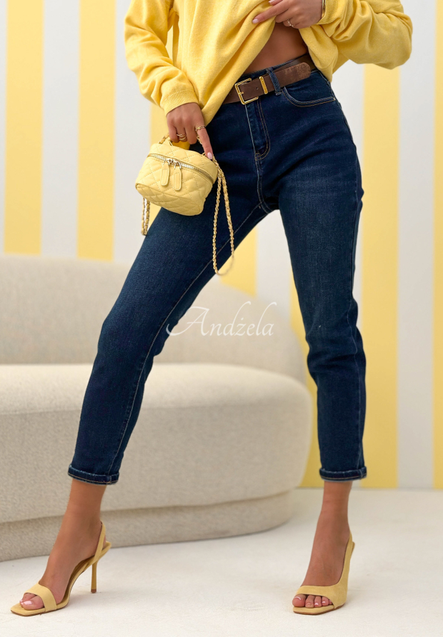 Strive For More navy blue skinny jeans