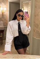 Koszula z krawatem La Milla Kendall biała