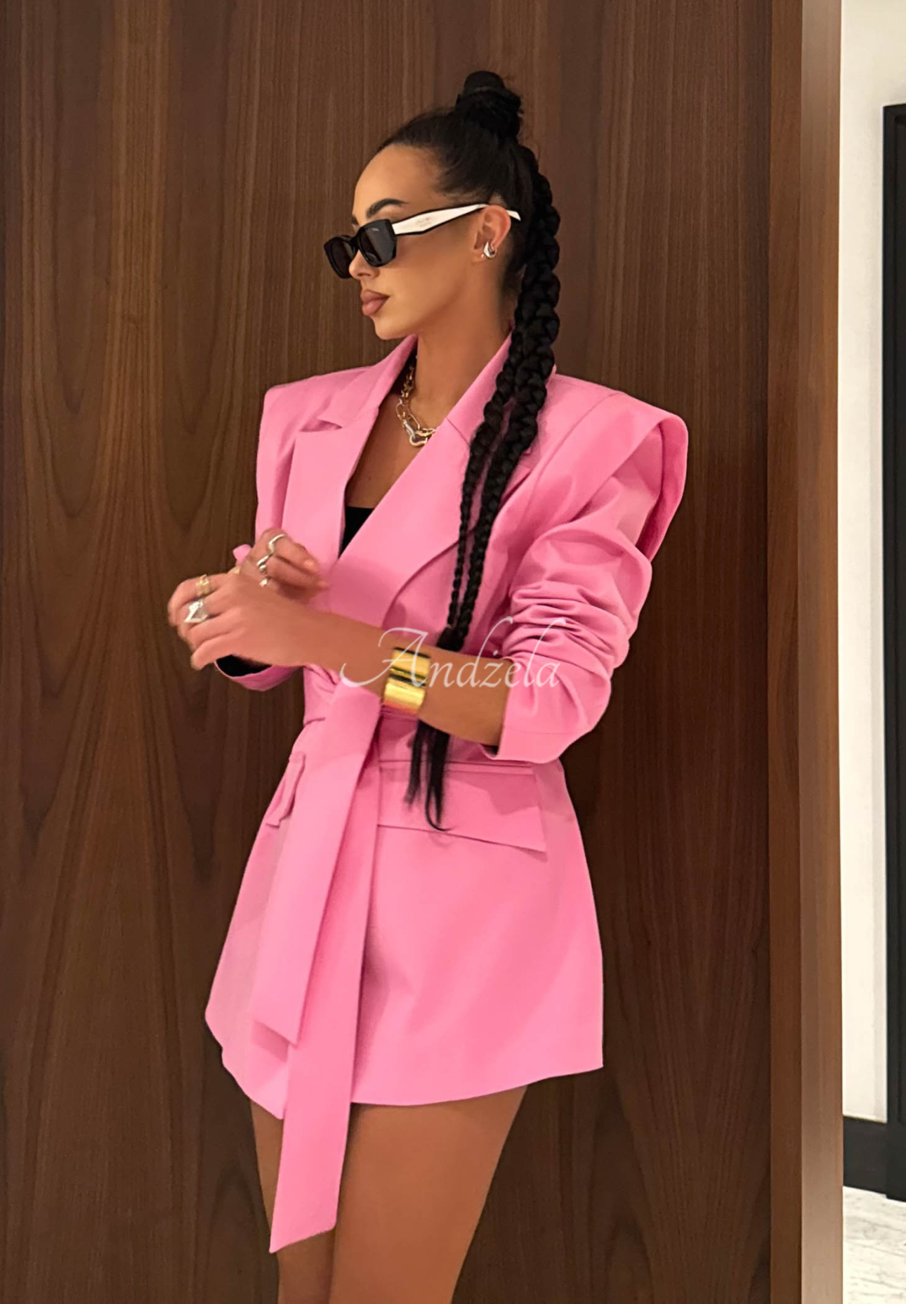 Marynarka La Milla The Only One różowa