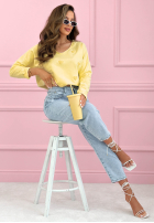 Bluzka longsleeve z serduszkami Close To Heart biała