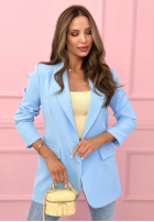 Marynarka oversize Best Version błękitna