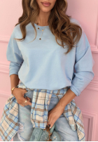 Bluzka longsleeve Hey Spring błękitna
