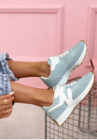 Sneakersy Running Towards You białe