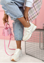 Sneakersy Running Towards You białe