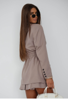 Marynarka z wiązaniem She Believed It czarna