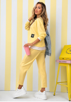 Komplet dresowy bluza i spodnie Why Not Me miętowy