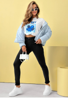 Spodnie jeansowe skinny Everyday Street czarne