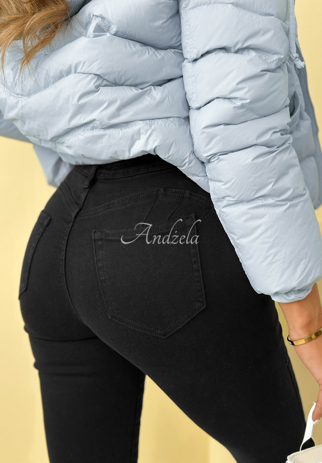 Spodnie jeansowe skinny Everyday Street czarne