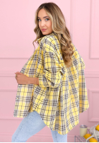 Koszula w kratę Province House żółta