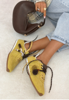 Zamszowe adidasy Emery zielone