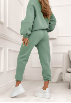 Bawełniany komplet dresowy Fits Me Perfectly morski