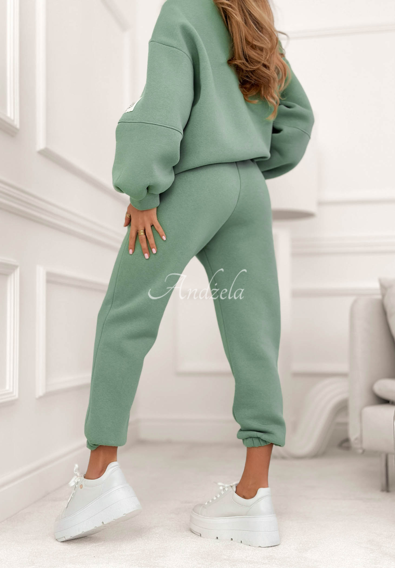 Fits Me Perfectly cotton tracksuit set, navy blue