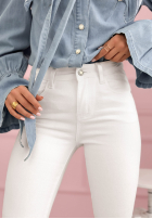 Spodnie jeansowe skinny To Get Started jasnoszare