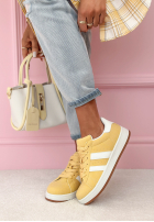 Zamszowe adidasy Lorelei błękitne