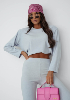 Bawełniana bluzka Nicole ecru