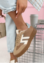 Adidasy Gotta Keep Going beżowo-camelowe