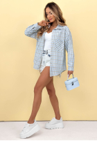 Bawełniana koszula w kratę Golden Sunshine żółta