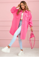 Płaszcz z kieszeniami Kaori beżowy