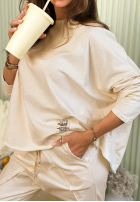 Bluzka longsleeve Phenomenal Woman różowa