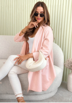 Narzutka oversize Janessa różowa