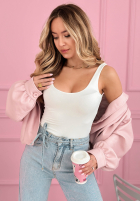 Top na ramiączkach Solaria żółty