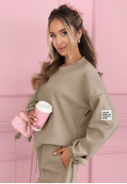 Komplet dresowy Peyton waniliowy