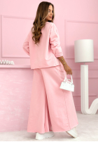 Komplet dresowy Always On Time pudrowy róż