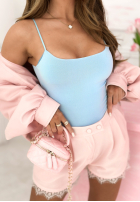 Top na ramiączkach Adelle czarny