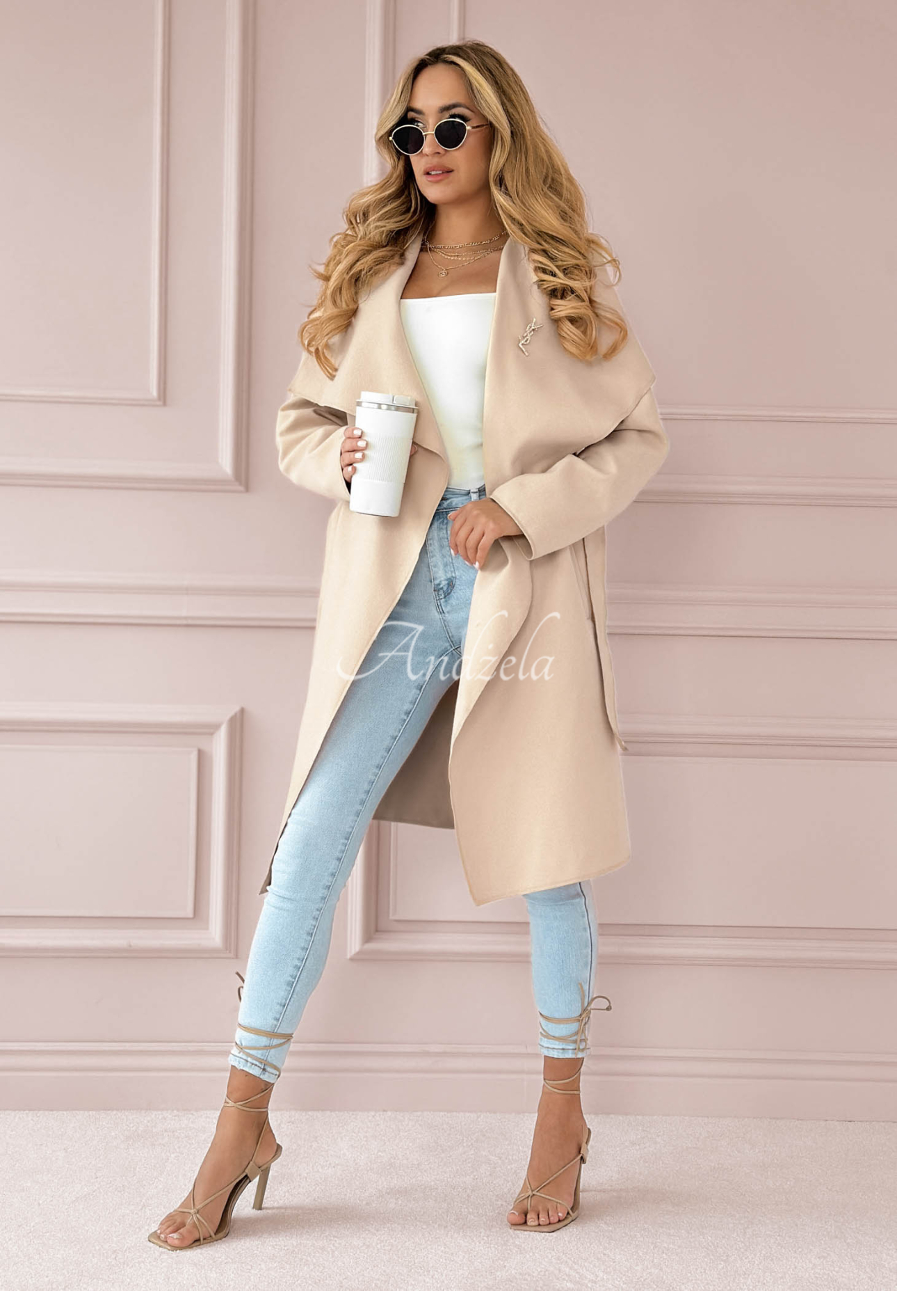 Coat Not By Chance beige