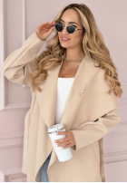 Płaszcz Not By Chance beżowy