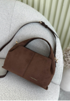 Zamszowa torebka Annabelle mokka