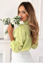 Bawełniana koszula w kwiaty Marbella żółta