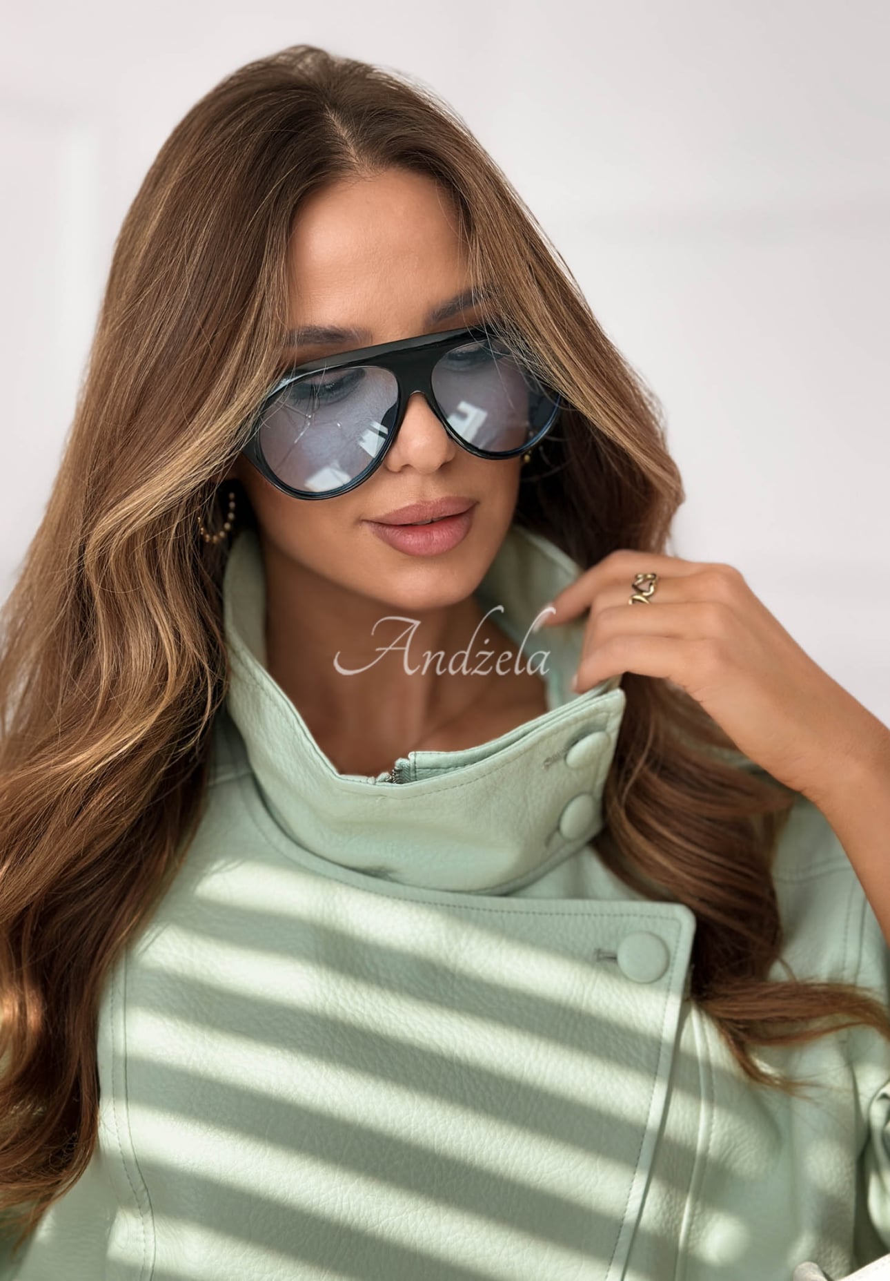 Jules blue sunglasses