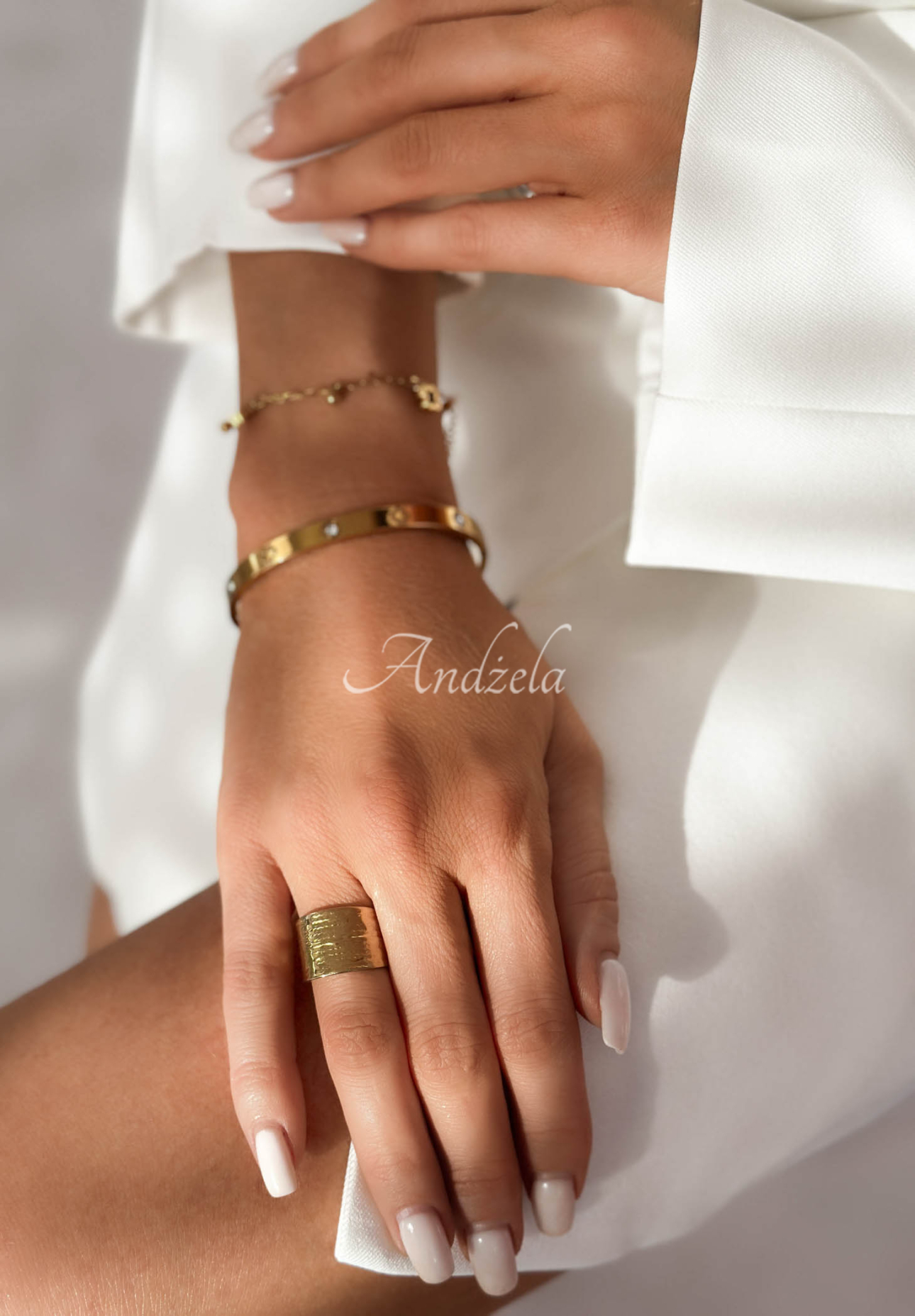 Adjustable Georgia gold ring