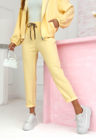 Komplet dresowy Kaia żółty