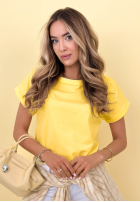 T-shirt Solenne żółty