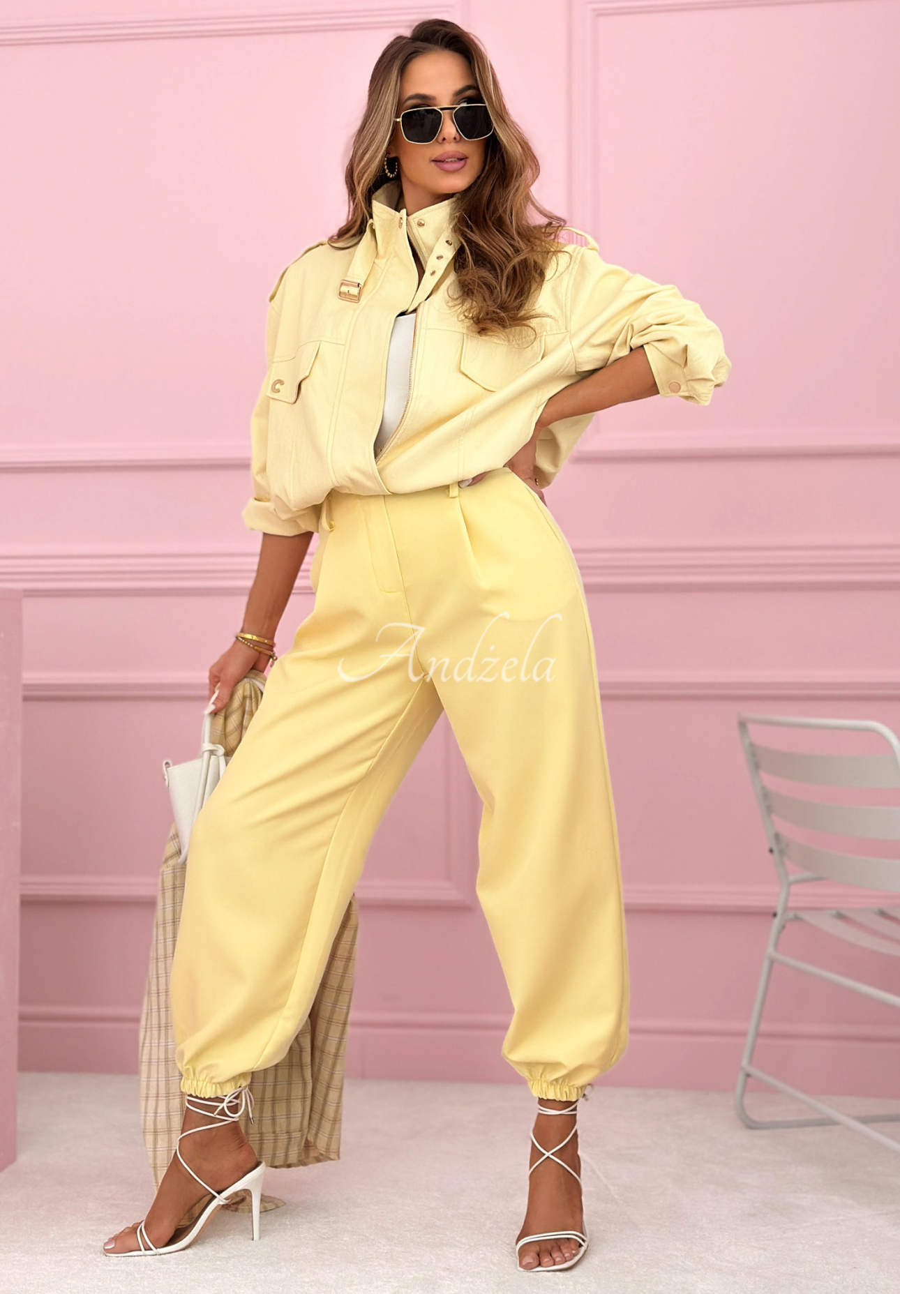 If You Want yellow drawstring pants 